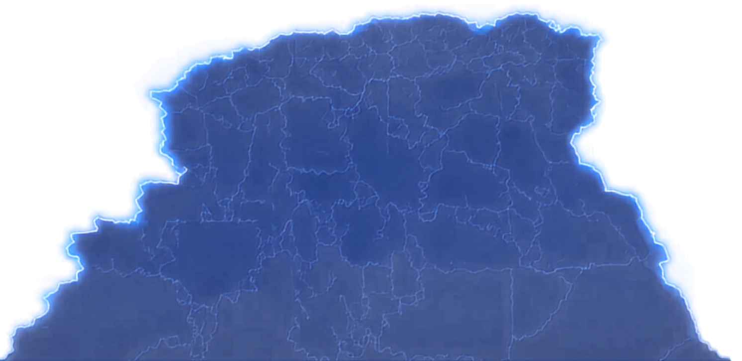 Carte des ports d'Algérie